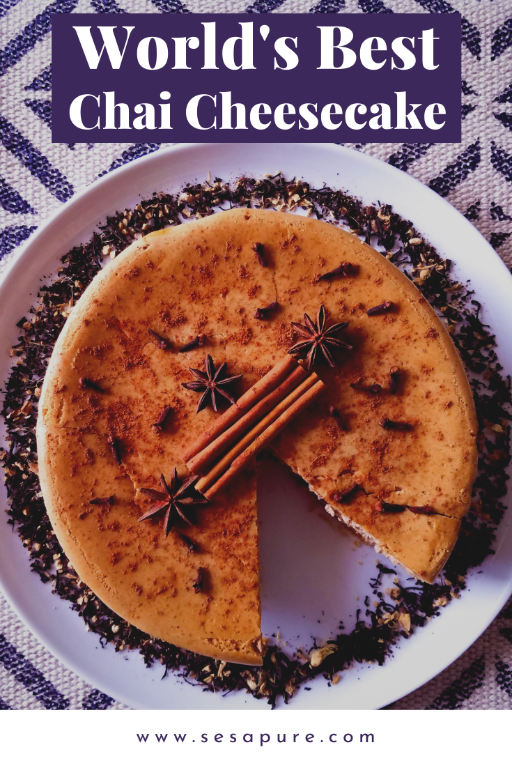 Chai Cheesecake recipe